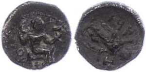 Kilikien Tarsus, Obol (0,71g), 425-400 v. ... 