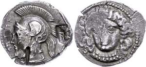 Kilikien Tarsos, Stater (10,65g), 378-372 v. ... 