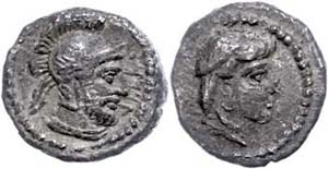 Cilicia Tarus, obol (0, 75 g), 4. Jhr. BC, ... 