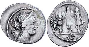 Coins Roman Republic Faustus Cornelius ... 