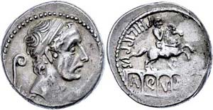 Münzen Römische Republik L. Marcius ... 
