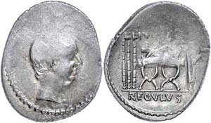 Münzen Römische Republik L. Livineius ... 