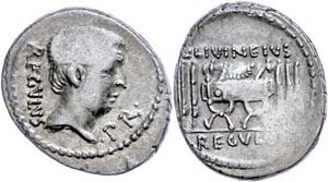 Münzen Römische Republik L. Livineius ... 