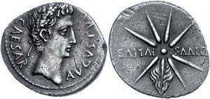 Münzen Römische Kaiserzeit Augustus, 27 v. ... 
