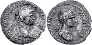 Coins Roman Imperial period Claudius, 41-54, ... 
