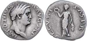 Münzen Römische Kaiserzeit Otho, 69, Denar ... 