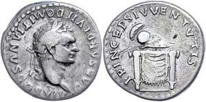 Coins Roman Imperial period Domitianus, ... 