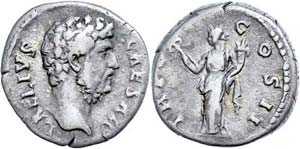 Coins Roman Imperial period Aelius, 136-138, ... 
