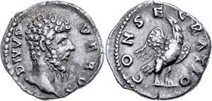 Coins Roman Imperial period Lucius Verus, ... 