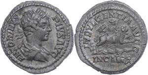 Coins Roman Imperial period Caracalla, 204, ... 