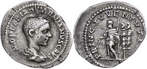 Coins Roman Imperial period Diadumenianus, ... 