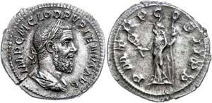 Coins Roman Imperial period Pupienus, 238, ... 