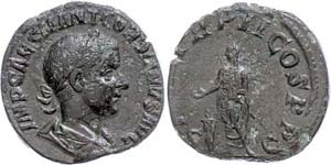 Coins Roman Imperial period Gordianus III., ... 