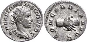Coins Roman Imperial period Herennius ... 