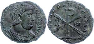 Coins Roman Imperial period Magnentius, ... 