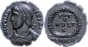 Münzen Römische Kaiserzeit Jovianus, ... 