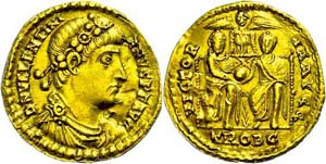 Coins Roman Imperial period Valentinianus ... 