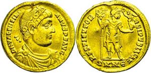 Coins Roman Imperial period Valentinianus ... 