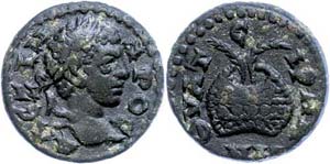 Coins from the Roman provinces Lydia, ... 