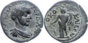 Münzen der Römischen Provinzen Phrygien, ... 