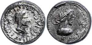 Coins from the Roman provinces Bosphorus, ... 