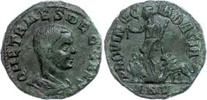 Coins from the Roman provinces Dacia, Æ ... 