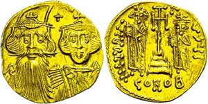 Münzen Byzanz Constans II., 641-668, ... 