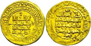 Coins Islam Abbasids, dinar (5, 78g), ... 