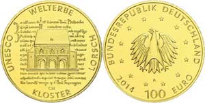 Federal coins after 1946 100 Euro Gold, ... 
