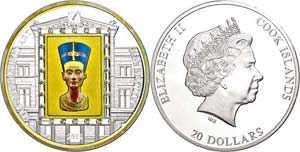 Cook Islands 20 dollars, 2012, Elisabeth II, ... 