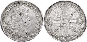 France 1 / 2 European Currency Unit, 1693, L ... 