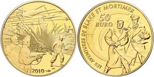 France 50 Euro, 2009, Gold, Blake and ... 