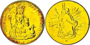Luxemburg Goldmedaille (Dm. ca. 33mm, ca. ... 