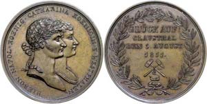 Medallions Germany before 1900 Westfalia, ... 
