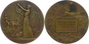 Medallions foreign after 1900 France, Aix En ... 