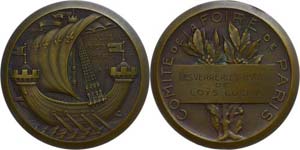 Medallions foreign after 1900 France, Paris, ... 