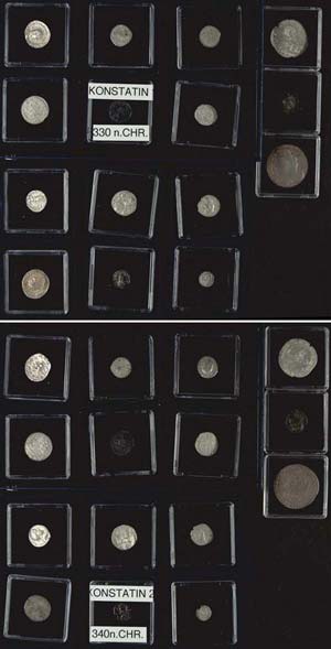 Nachlässe Kleiner Nachlass von 15 Münzen ... 