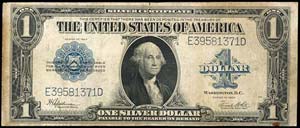USA, 1 Dollar, 1923, George Washington, ... 