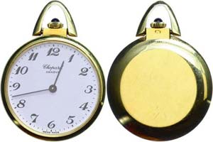 Gold and silver jewellery Small pocket-watch ... 