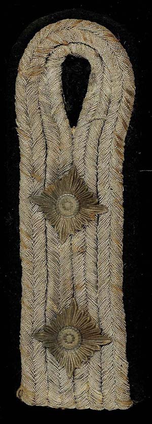 Single epaulette for a Captain the pioneers, ... 
