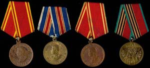 Russia, 4x medal, as well medal 40. ... 