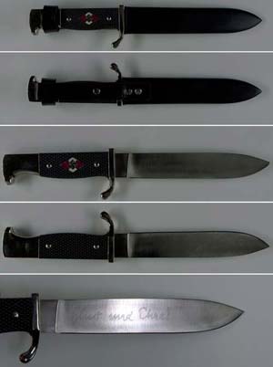 Hitler youth, HJ travelling knife with ... 