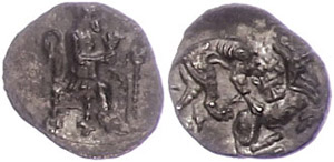 Ancient Greek coins Cilicia, Myriandros, ... 