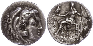 Ancient Greek coins Macedonia, Babylon, ... 