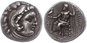 Ancient Greek coins Macedonia, Sardeis, ... 