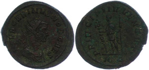 Münzen Römische Kaiserzeit 283-285, ... 
