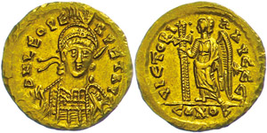 Coins Roman Imperial period Leo I., 465-466, ... 