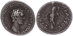 Coins from the Roman provinces Caesarea, ... 