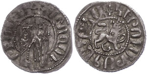 Coins Middle Ages foreign Armenia, tram ... 