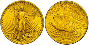 Coins USA 20 Dollars, 1915, gold, ... 